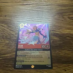 Disney Lorcana Winterspell COLDFOIL #123/204 Elsa - Ice Artisan | Legendary - Image 2