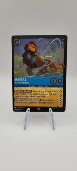 Disney Lorcana TCG: Mufasa 150/204 Shimmering Skies Regular Legendary -NM - Image 1