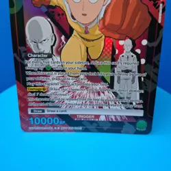 Saitama (061) - Union Arena Promotion Card One Punch Man - Image 2