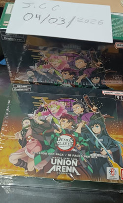 Union Arena - Demon Slayer Kimetsu no Yaiba - Booster Box English Factory Sealed - Image 3