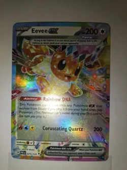 Pokemon TCG Eevee ex Sv: Prismatic Evolutions 075/131 Double Rare Holo - Image 1