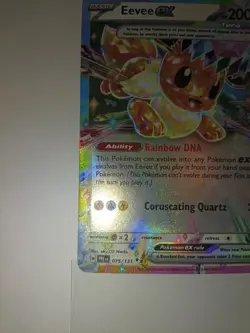 Pokemon TCG Eevee ex Sv: Prismatic Evolutions 075/131 Double Rare Holo - Image 2