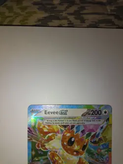 Pokemon TCG Eevee ex Sv: Prismatic Evolutions 075/131 Double Rare Holo - Image 3