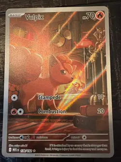 Pokemon TCG Vulpix 138/132 Mega Evolution Near Mint Condition - Image 2