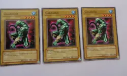 Playset: 3x Gagagigo DCR-054 (Common, Unlimited, Played / MP) Yugioh - Image 1