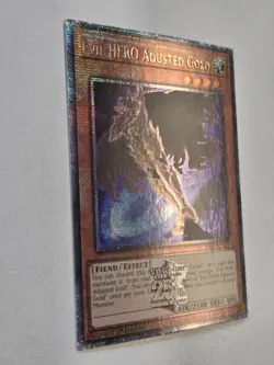 Dark Fusion (UTR) OP27 + Evil HERO Adusted Gold RA04 Quarter Century Secret Rare - Image 3