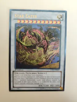 Star Eater JOTL-EN047 Ultimate Rare 1st Edition Yugioh NM - Image 1