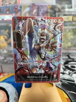 Monkey.D.Luffy ST21-001 Starter Deck EX: Gear 5 One Piece Promo Deck L No Box - Image 1