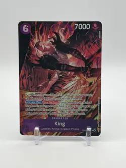 One Piece King Rare Alt Art EB04-031 The Azure Sea's Seven English - Image 1