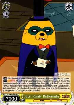 Jake: Randy Butternubs - AT/WX02-027 - C Near Mint Weiss Schwarz Adventure Time - Image 1