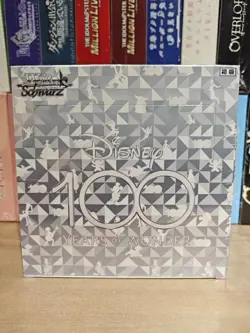 SEALED Weiss Schwarz Booster Pack Disney 100 Years Of Wonder box Bushiroad New - Image 1