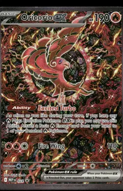 Pokemon Cards Oricorio ex 024 Mega Evolutions Promo NM *1 - Image 1