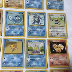 Vintage 1999 Pokemon Cards Lot 25 Base Jungle Fossil LP/NM No Duplicates - Image 5
