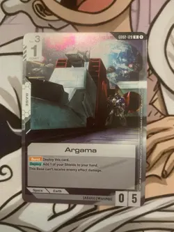Argama Gundam Card Game . Dual Impact Rare • GD02-129 English NM - Image 1