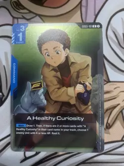 A Healthy Curiosity Foil - GD03-101 - Gundam TCG Card Game English NM - Image 1