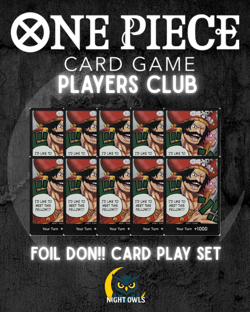 Don!! Card - Gold.D.Roger - English - TCG - Play Set One Piece (10X) - Image 1
