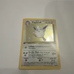 1999 Pokemon 1st Edition Wigglytuff Jungle Card 16/64 - Image 1