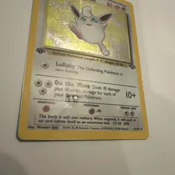 1999 Pokemon 1st Edition Wigglytuff Jungle Card 16/64 - Image 2