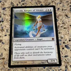Linvala, Keeper of Silence 33 NM MTG Rise of the Eldrazi FOIL - Image 1