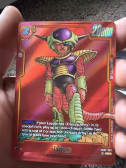 Dragon Ball Super Card Game – Frieza SB02-053 SR | Red Foil Alt Art - Image 1