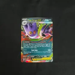 Mega Gengar ex 056/094 Double Rare Pokemon Trading Card Game Phantasmal Flames - Image 1