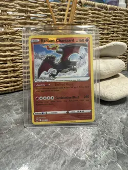 Pokemon TCG - Radiant Charizard Crown Zenith Holo Card 020/159 Rare NM/Mint - Image 1