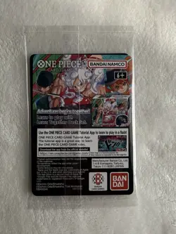 One Piece Money.D.Luffy US Voyage Rutgers College Promo Card SEALED, Card+Poster - Image 2