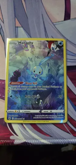 Manaphy Crown Zenith GG06/GG70 Galarian Gallery Ultra Rare Pokemon Card NM - Image 1