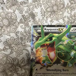 Pokemon TCG Rayquaza EX 75/108 Holo Rare Dragon Basic Card Stock - Image 3