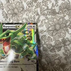 Pokemon TCG Rayquaza EX 75/108 Holo Rare Dragon Basic Card Stock - Image 4