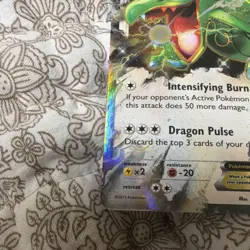 Pokemon TCG Rayquaza EX 75/108 Holo Rare Dragon Basic Card Stock - Image 5