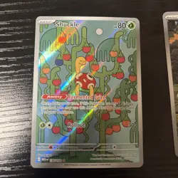 Pokemon Card Lot 5 EN IR AR Larvesta Yanma Shuckle Alakazam Shroodle Mint - Image 2