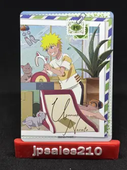 ENGLISH Naruto Uzumaki NRSA01-PU-006L4 Naruto Kayou Card Heavens Scroll NM - Image 1