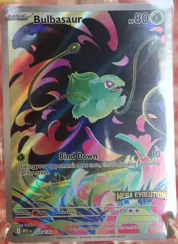 Bulbasaur - (Mega Evolution Stamped) 133/132 Miscellaneous Cards & Products Holo - Image 1