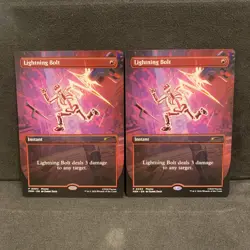4x Mtg Lightning Bolt TMNT Promo 0002 - Image 2
