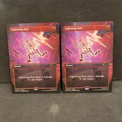 4x Mtg Lightning Bolt TMNT Promo 0002 - Image 4