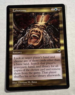 Lobotomy - LP - Magic the Gathering Tempest TMP #267 1997 - Image 1