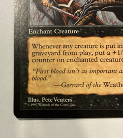 Sadisatic Glee LP Tempest Magic the Gathering TMP #153 1997 MTG - Image 2