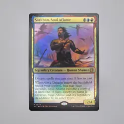Sarkhan, Soul Aflame - MAT #046 Mythic - NM / Mint Foil Aftermath Single - Image 2