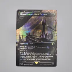 Minas Morgul, Dark Fortress foil - LTC #558 Rare - NM / Mint Lord of the Rings - Image 2