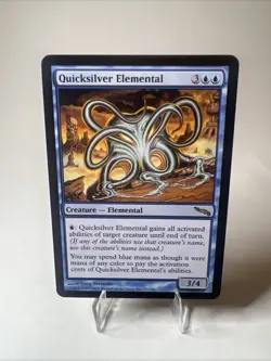 Quicksilver Elemental Mirrodin Regular Mtg Magic The Gathering - Image 1