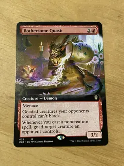 Bothersome Quasit (Extended Art) Commander Legends: Battle for Baldur's Gate NM - Image 1