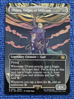 MTG 1x Ultima, Origin of Oblivion (Borderless) Final Fantasy Regular - Image 1