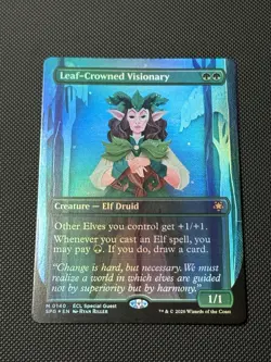 Leaf-Crowned Visionary (Borderless) Special Guests Foil - Image 1