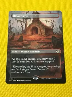 Blood Crypt (Borderless) Lorwyn Eclipsed Regular - Image 1