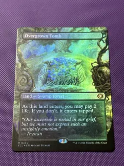 Overgrown Tomb (Borderless) Lorwyn Eclipsed Foil - Image 1