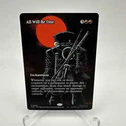 All Will Be One Full Art MTG Teenage Mutant Ninja Turtles Unplayed/NM - Image 1