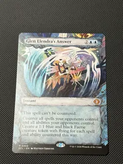 Glen Elendra's Answer (Showcase) Lorwyn Eclipsed Regular - Image 1