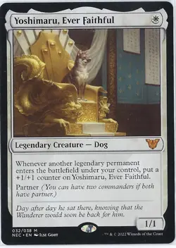 Yoshimaru, Ever Faithful Commander: Kamigawa: Neon Dynasty Regular - Image 1