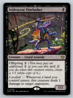 Iridescent Vinelasher Bloomburrow Regular - Image 1